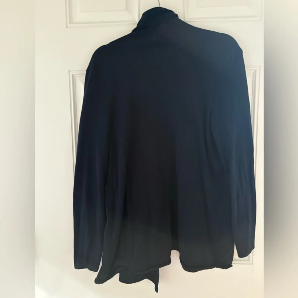 Old Navy Women's Navy open Cardigan - Picture 2 of 2